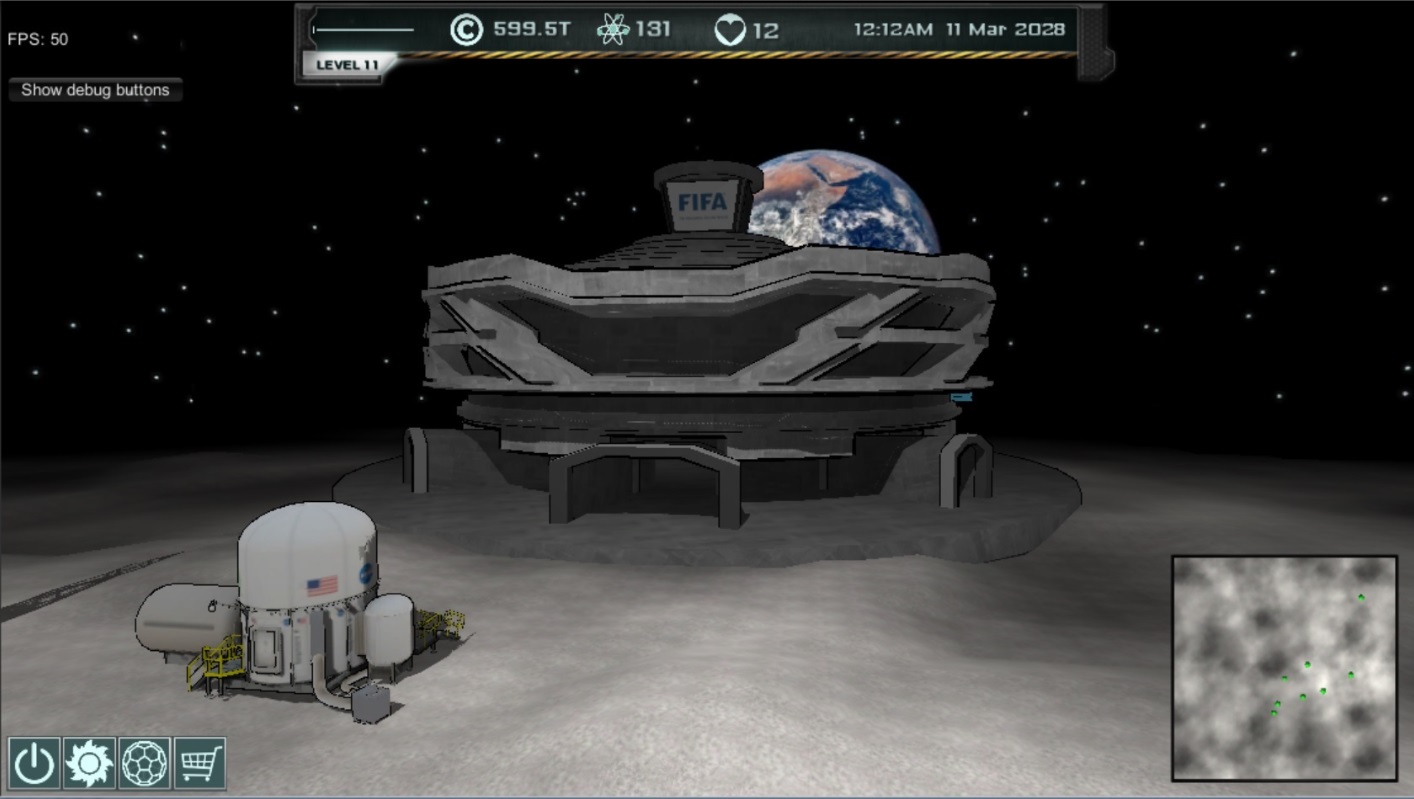 Intergalactic Education Lunar FIFA Stadium e learning gameplay aligned with commmon core standards